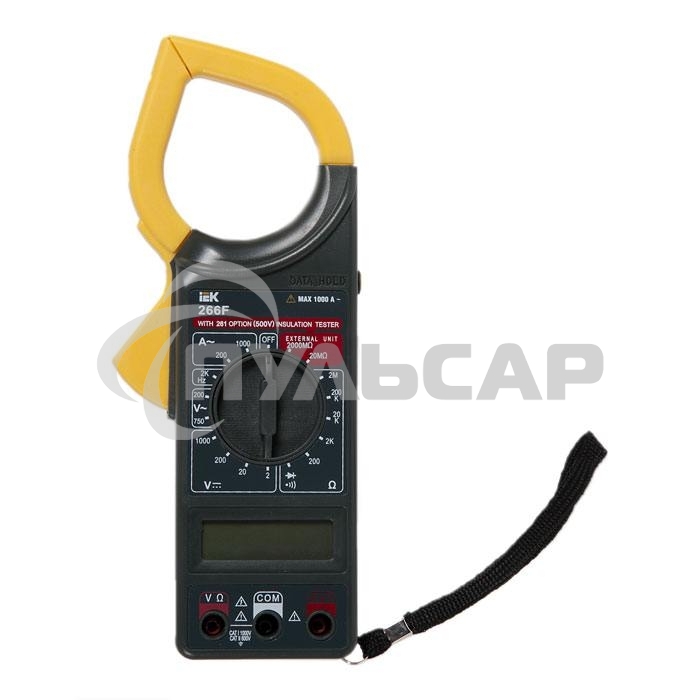 Клещи токоизм. Expert 266F ИЭК TCM-1F-266