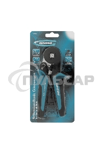 Клещи для обжима наконечников электропроводов с сечением 0,25-8 мм2 GROSS 17724