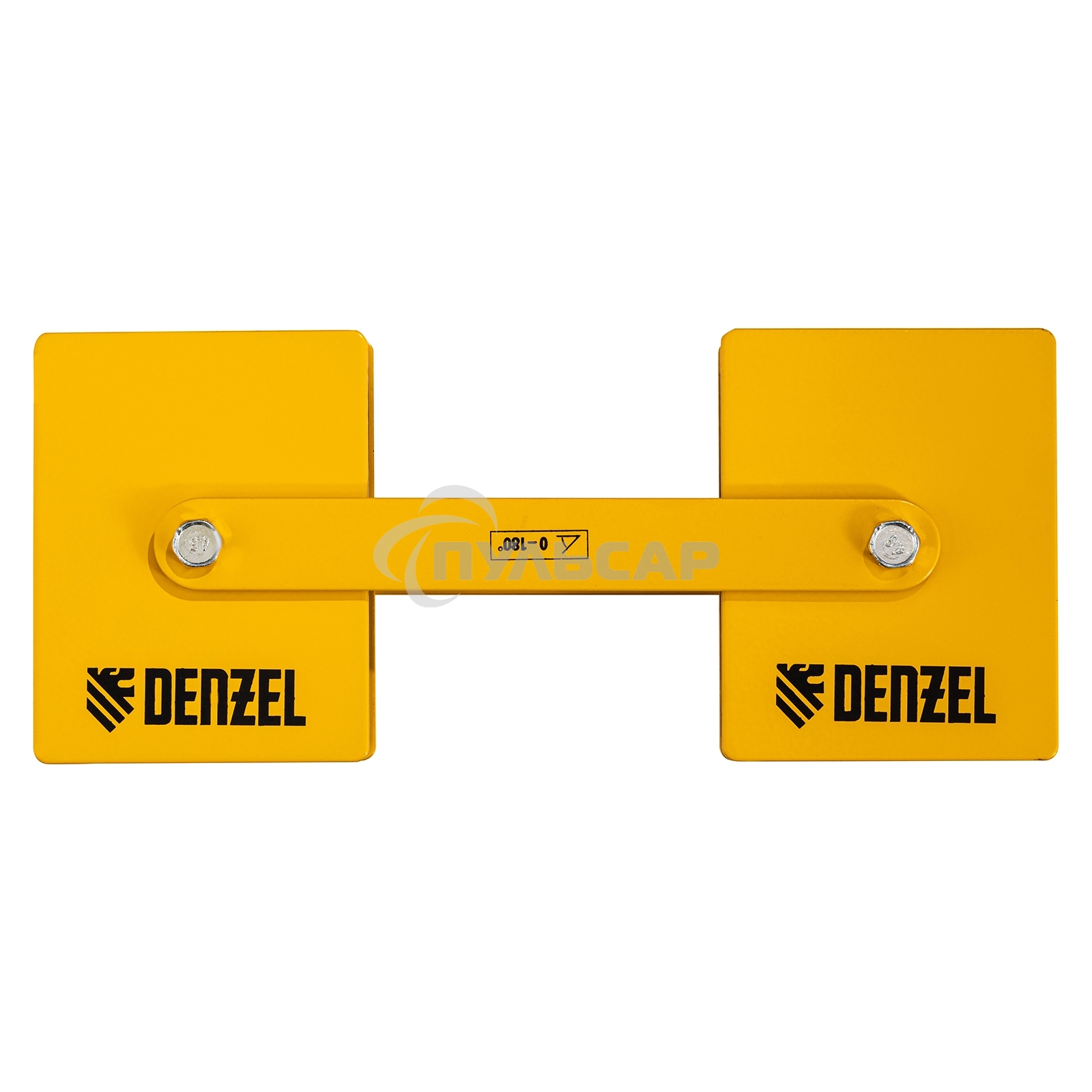 Фиксатор магнитный шарнирный для сварочных работ усилие 2x50 LB Denzel