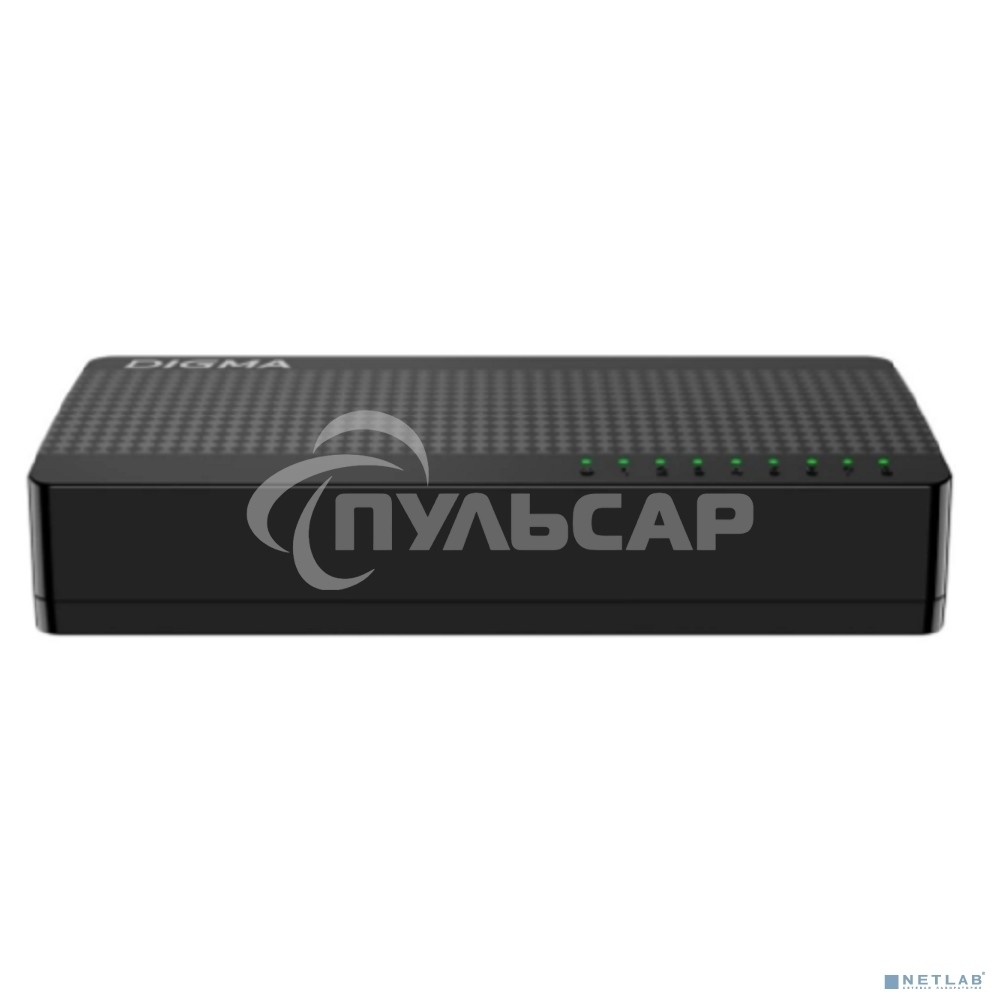 Коммутатор Digma DSW-308FE 8x100Mb неуправляемый