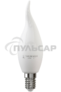 Лампа светодиодная Hiper THOMSON LED TAIL CANDLE 10W 800Lm E14 3000K TH-B2029