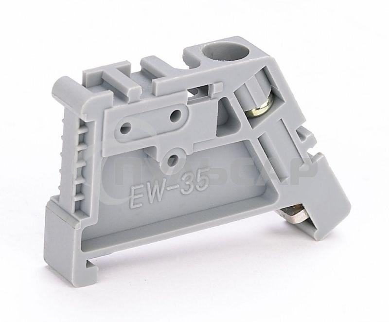 Ограничитель пластик. на DIN-рейку с 1 винтом Ф Ограничитель пластик. на DIN-рейку с 1 винтом Ф