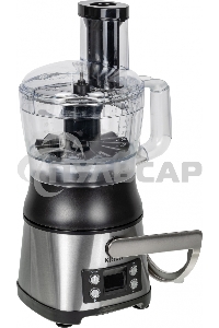 Кухонный комбайн Kitfort KT-1395 800Вт серебристый/черный