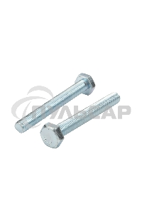Болт шестигранный KRANZ DIN 933, 10х80, короб (10 шт./уп.)