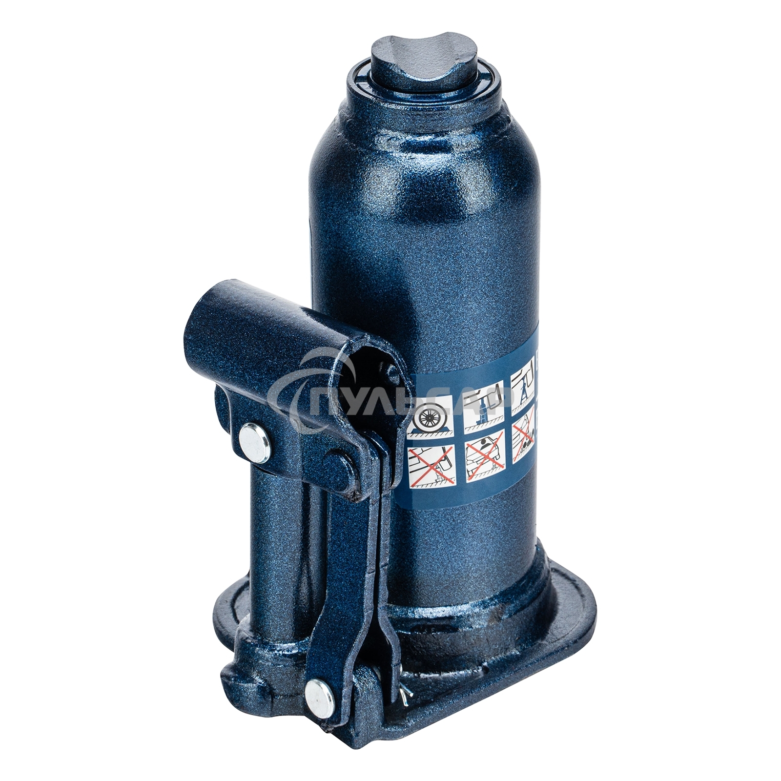 Домкрат гидравлический бутылочный телескопический, 2 т, подъем 170-380 мм Stels