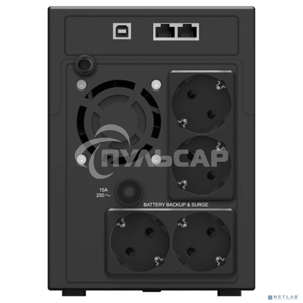 Источник бесперебойного питания Ippon Smart Power Pro II Euro 1600 960Вт 1600ВА черный