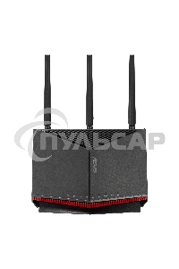 Маршрутизатор ASUS RT-BE86U, черный/красный, 90IG08W0-MO9A0V
