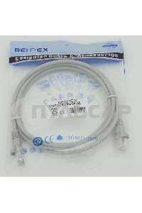 Кабель Patch cord 1.5м литой 5E