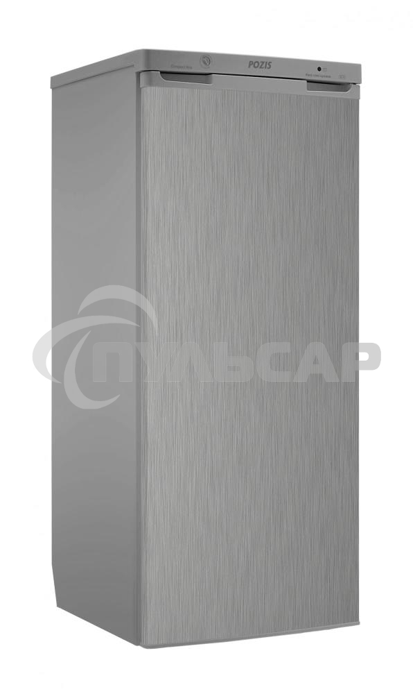 Холодильник Pozis RS-405 серебристый металлопласт однокамерный 157/22 л морозилка сверху