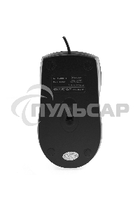 Мышь проводная Crown CMM-31 черный, 1000 dpi, USB, кнопки - 3