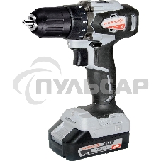 Дрель-шуруповерт ИНТЕРСКОЛ ДА-13/18ВК, Аккумуляторный, 18В, 2 АКБ, Кейс
