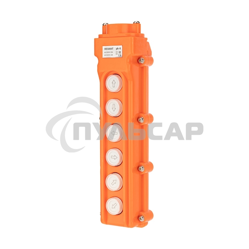 Пульт кнопочный Rexant ПK-6 на 6 кнопок IP54