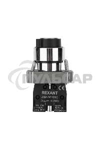 Переключатель BD21 2P с замком NO Rexant