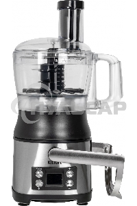 Кухонный комбайн Kitfort KT-1395 800Вт серебристый/черный