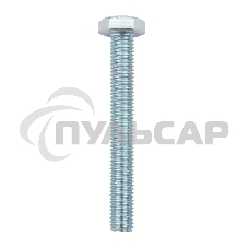 Болт шестигранный KRANZ DIN 933, 10х80, короб (10 шт./уп.)