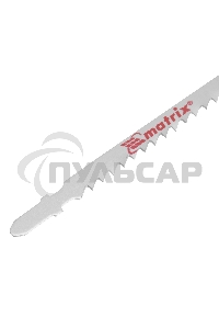 Полотна для электролобзика Matrix по дереву, 3 шт., 90 х 4мм, HCS, EU- хвостовик