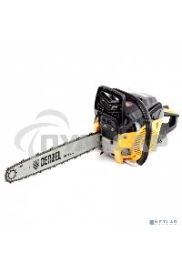 Пила цепная бензиновая Denzel DGS-5218, шина 45 см, 52см3, 3,5 л.с., шаг 0,325, паз 1,5 мм,