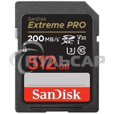 Карта памяти SANDISK SDXC 512GB UHS-1 SDSDXXD-512G-GN4IN