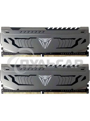 Оперативная память Patriot Viper Steel, DDR4, 8Gb (2x4Gb), 3200MHz, CL16, DIMM, с радиатором, черный