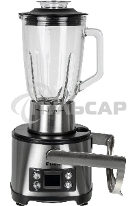 Кухонный комбайн Kitfort KT-1395 800Вт серебристый/черный