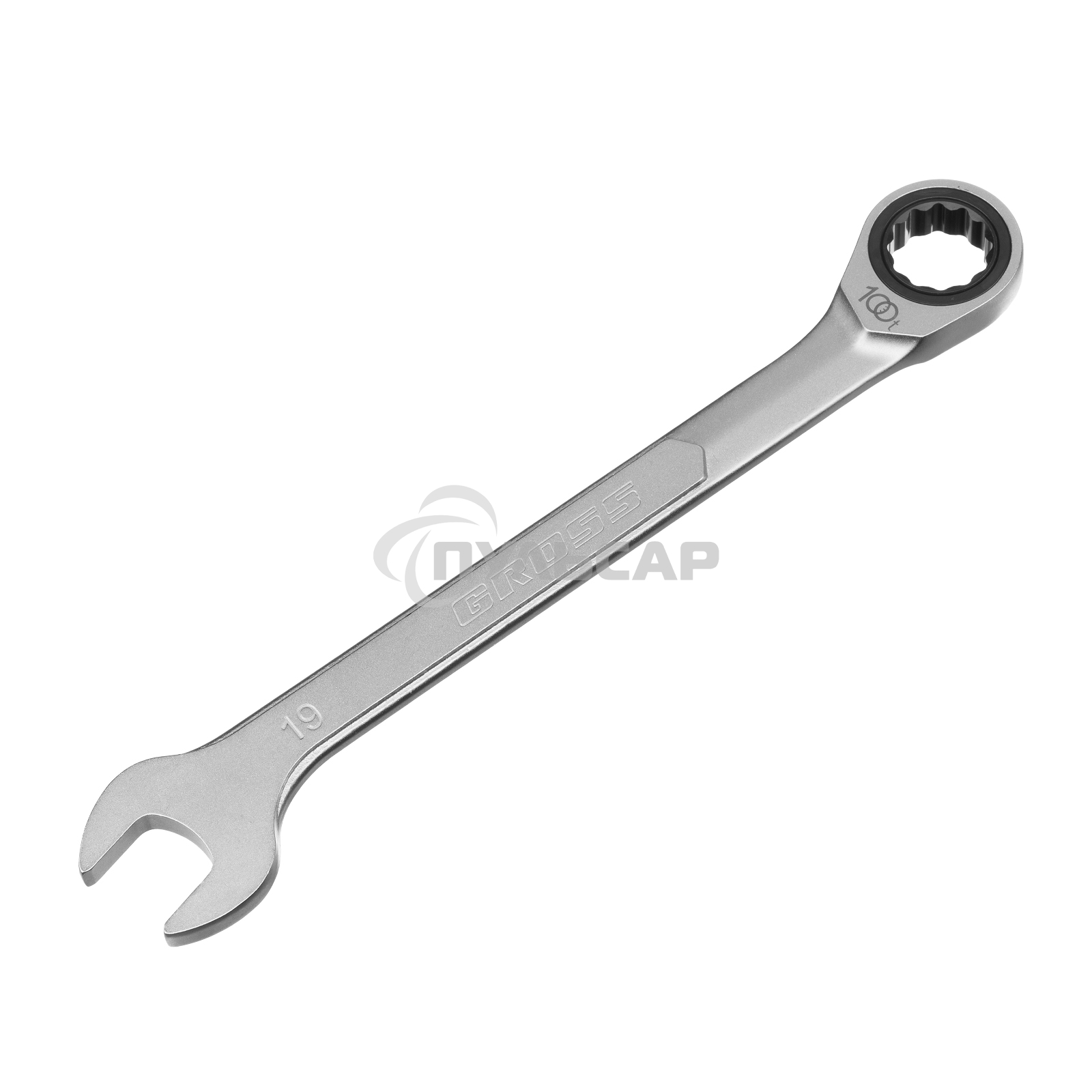 Ключ комбинированный трещоточный 19 мм Gross