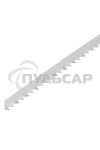 Полотна для электролобзика Matrix по дереву, 3 шт., 90 х 4мм, HCS, EU- хвостовик