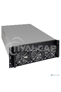 Корпус для майнинга ExeGate EX288960RUS Pro 8-650 <без БП, 2*USB, 6*fan 120мм, места под: 8 видеокарт, 1 БП>