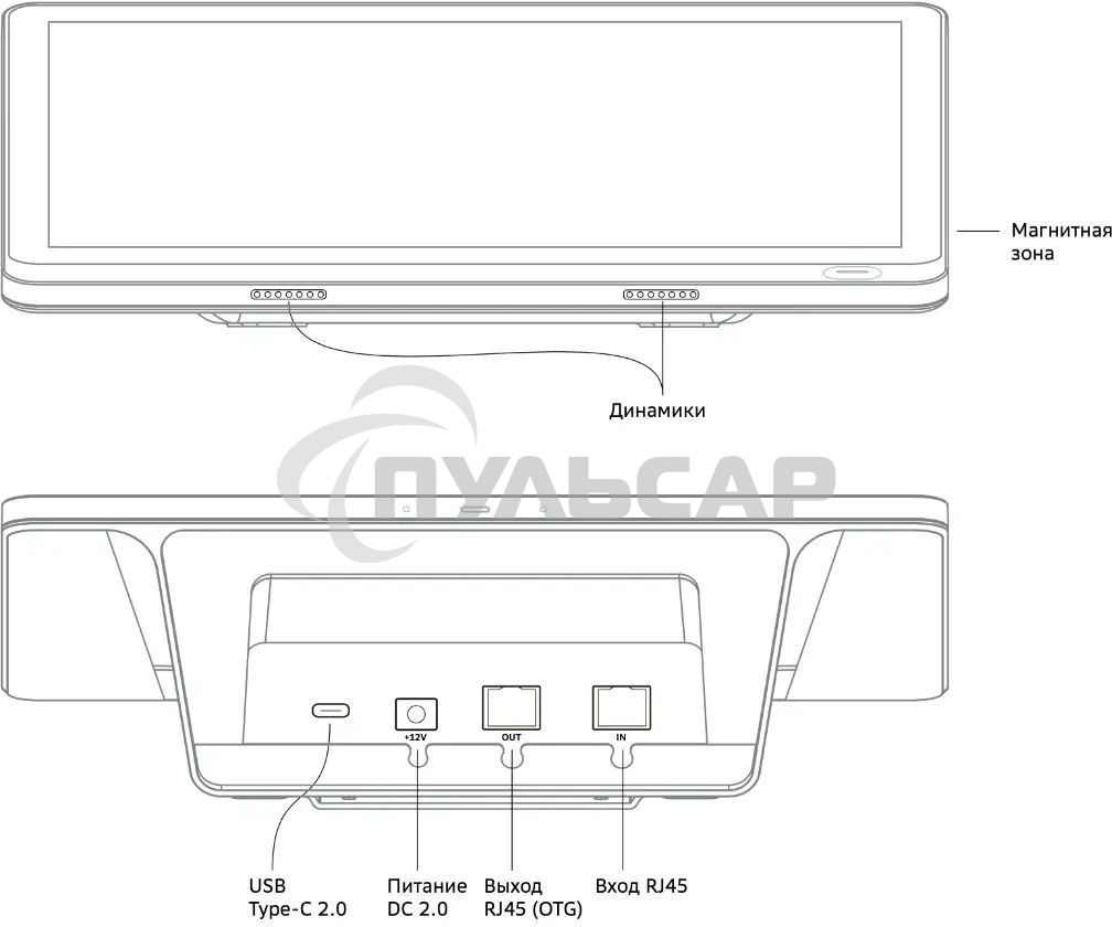 Видеотерминал Sber SDCP-10-001