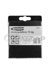 Набор полотен GROSS для электролобзика универсальный, 10шт., DIY, пластиковый кейс 78295