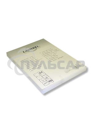 Пленка для ламинирования Lamirel 100мкм A4 (100шт) глянцевая (LA-78658)