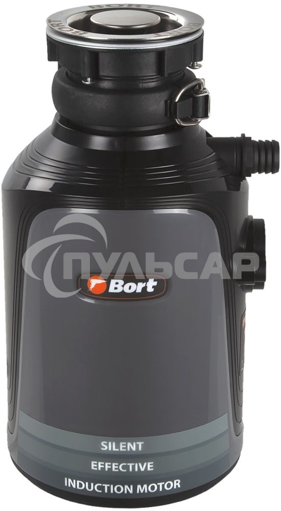 Измельчитель пищевых отходов Bort Alligator Plus, 750 Вт., объем 1 450 мл., пневмовыключатель