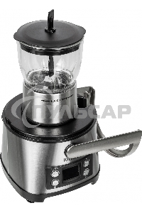 Кухонный комбайн Kitfort KT-1395 800Вт серебристый/черный