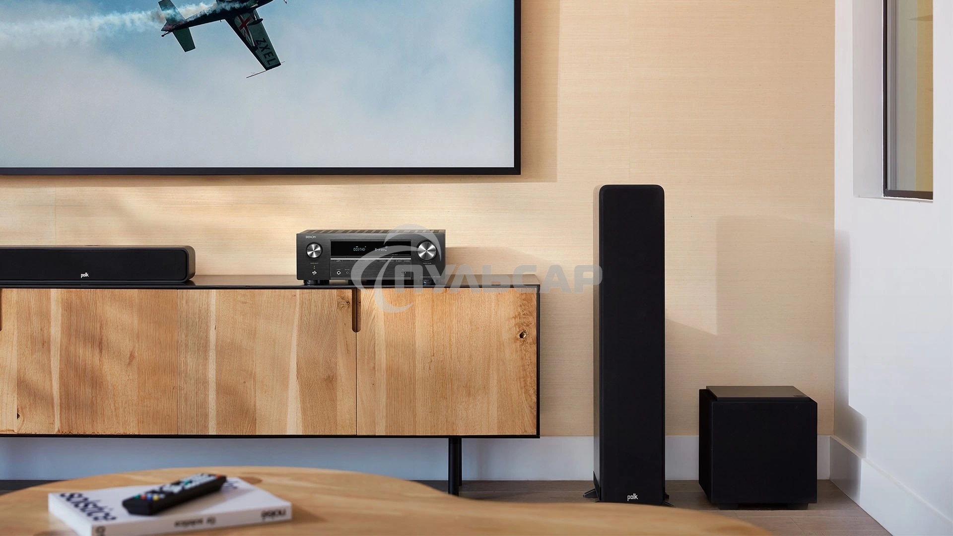 Ресивер AV Denon AVR-X580BT, 5.2, черный