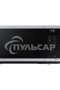 Микроволновая печь Samsung MS23DG4504ATBW нержавеющая сталь/черный, 23 л, 800 Вт, переключатели - сенсор/поворотный механизм