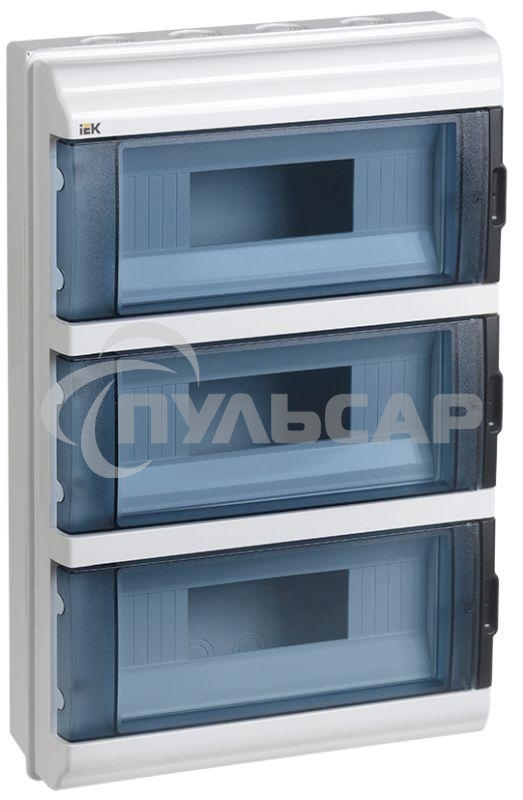 Щит распределительный IEK MKP72-N3-36-55 КМПн-36 IP55 для установки модульных устройств навесной 306мм 108мм 458мм 660B 36мод. пластик IP55 белый (упак.:1шт)