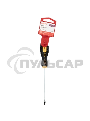 Отвертка шлицевая SL 3х100 мм, двухкомпонентная рукоятка Rexant