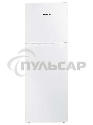 Холодильник Hyundai CT1551WT белый двухкамерный 98/33л морозилка сверху
