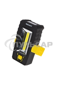 Фонарь рабочий-трансформер NEW AGE с дальним головным 3 Вт и ближним боковым светом 6 Вт Rexant, поворотный магнит, складной крюк