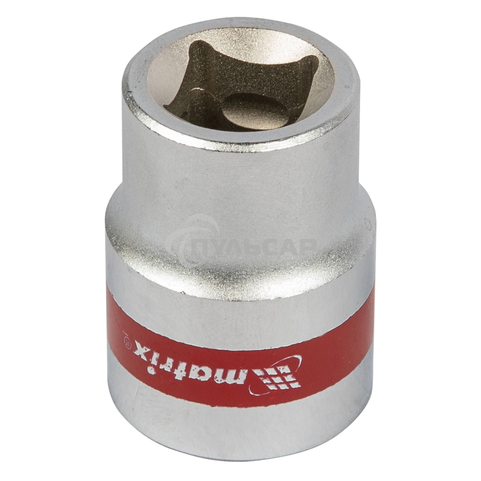 Головка Matrix торцевая 21мм 6-гранная crv под квадрат 1/2'' хромированная