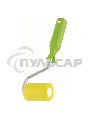 Валик прижимной резиновый с ручкой, 50 мм, D ручки - 6 мм Сибртех