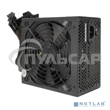 Блок питания CROWN CM-PS450W PRO (ATX, 450W, 80 PLUS SILVER 89%, APFC 20+4in 500мм, длина корпуса 140мм, FAN120, SATA*6, PATA*6, 4+4pin, 6+2pin PCI-E*4, кабель 1.2м, картонная упаковка)