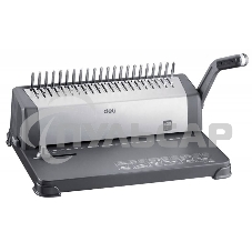 Переплетчик Deli E3872 A4/перф.12л.сшив/макс.425л./пластик.пруж.