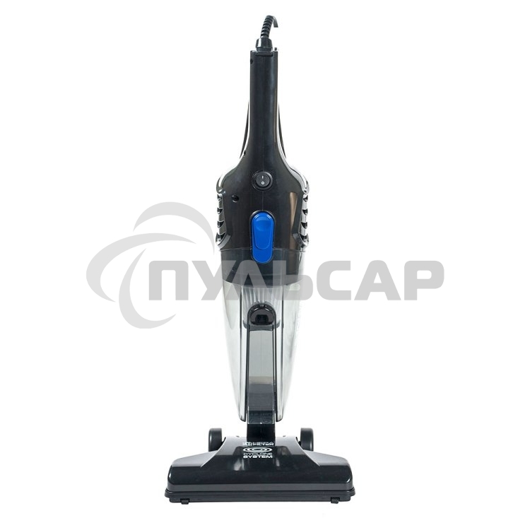 Пылесос вертикальный Endever VC-286 серый, питание от сети, 100 Вт, уборка сухая, пылесборник 1.9 л