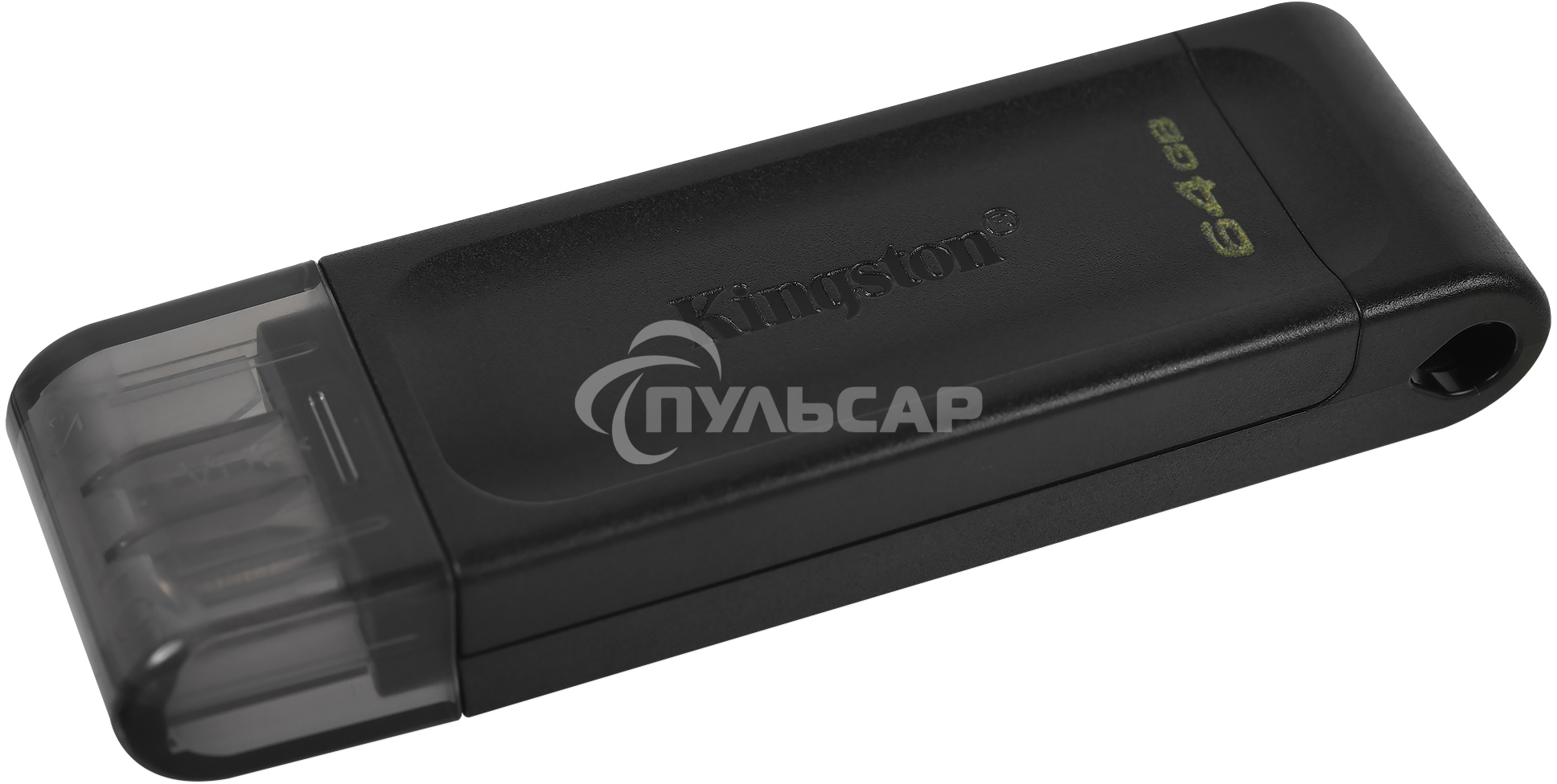 Флешка USB Kingston 64 Gb DataTraveler DT70 <DT70/64 Gb>, USB-C 3.2 Gen 1
