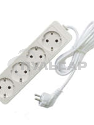 Удлинитель 4х3м с заземл. 10А IP20 2.2кВт Союз 481S-9403