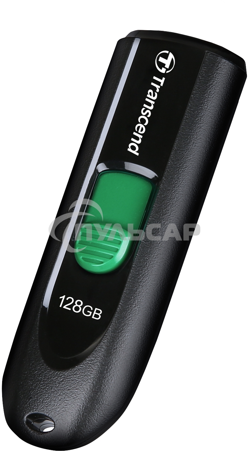 Флешка USB Transcend USB 128 Gb JETFLASH 790C USB 3.2, Type-C, черный