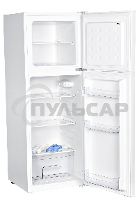 Холодильник Hyundai CT1551WT белый двухкамерный 98/33л морозилка сверху