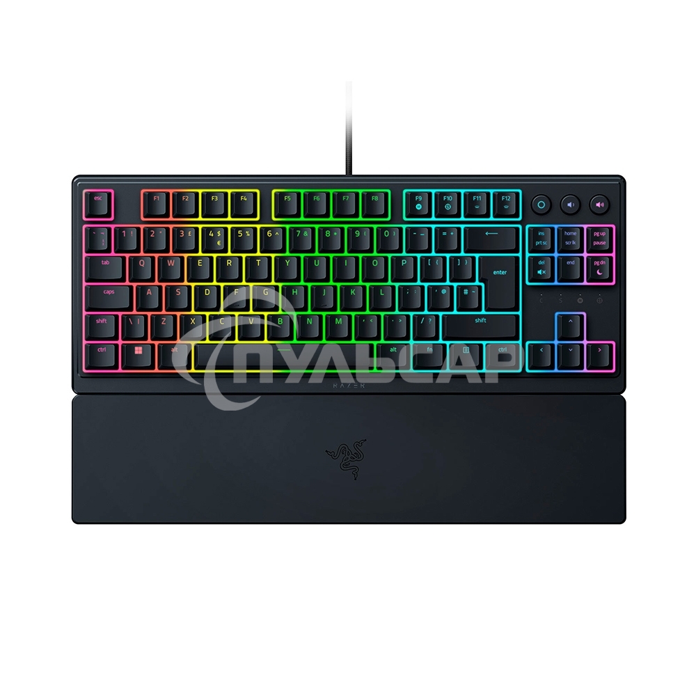 Клавиатура проводная игровая Razer Ornata V3 Tenkeyless - Russian Layout/ Razer Ornata V3 Tenkeyless - Russian Layout