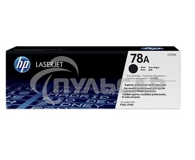 Картридж лазерный HP CE278A черный LJ P1566/P1606 (2100стр.)