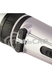 Фен-расческа Galaxy Line GL 4404, сиреневый с черным, 1200 Вт, 2 насадки (диаметр 50 мм и 30 мм), 2 направления вращения насадок, 2 скоростных режима, керамическое покрытие насадок, функция 